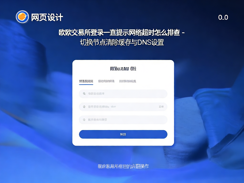 欧意交易所网络问题示意图